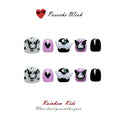 Pastel Mischief: Kuromi & Angel Wing Kids Nails